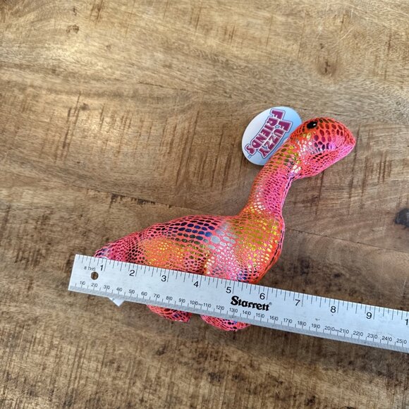 Fuzzy Friends Pink Color Change Dinosaur Plush Stuffed Animal 12inches - Picture 5 of 6